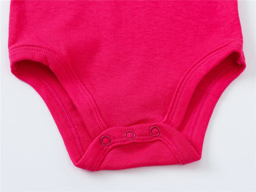 Kavkas Baby Bodysuit Set – 3/6pcs Cotton Long Sleeve Rompers (Newborn–Toddler)