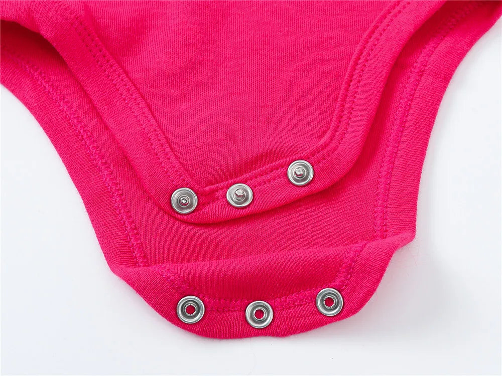 Kavkas Baby Bodysuit Set – 3/6pcs Cotton Long Sleeve Rompers (Newborn–Toddler)