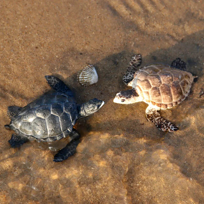 Oenux Ocean Animal Turtle Figurines