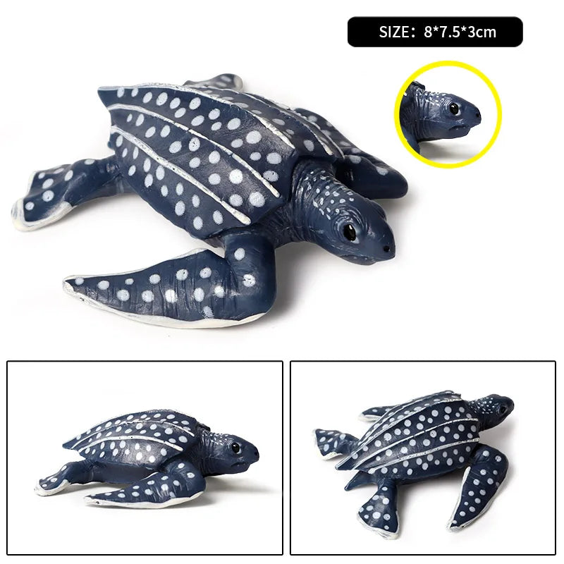 Oenux Ocean Animal Turtle Figurines