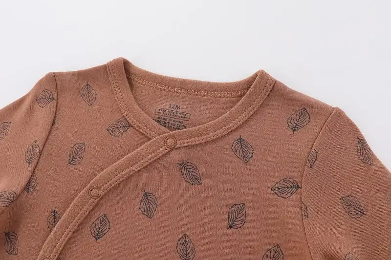 3-Piece Baby Cotton Romper Set