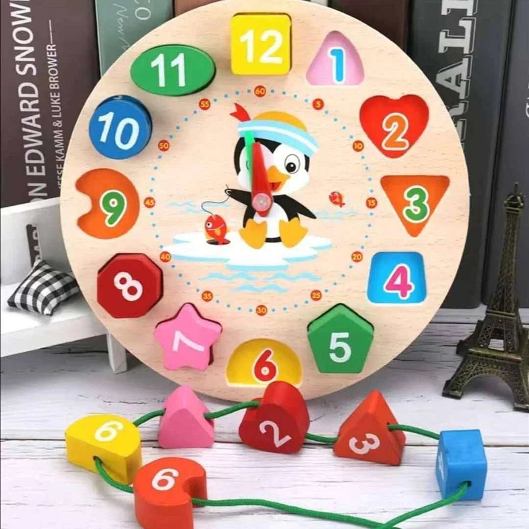 Montessori Wooden Building Blocks Toy