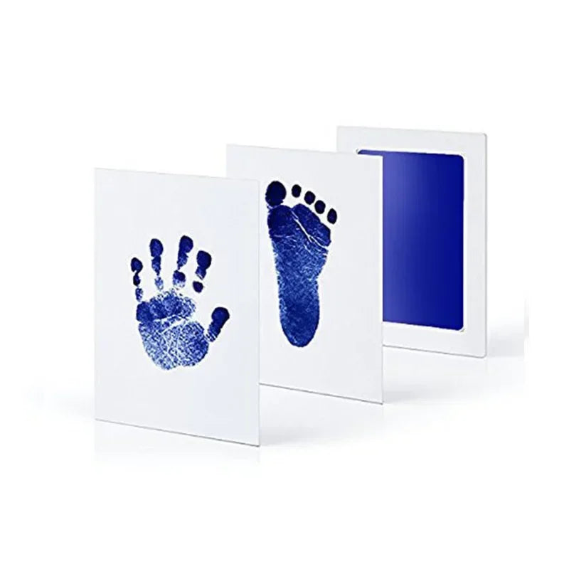 Pet Paw & Baby Footprint Handprint Pad (2pcs) – Safe Ink Memory Kit