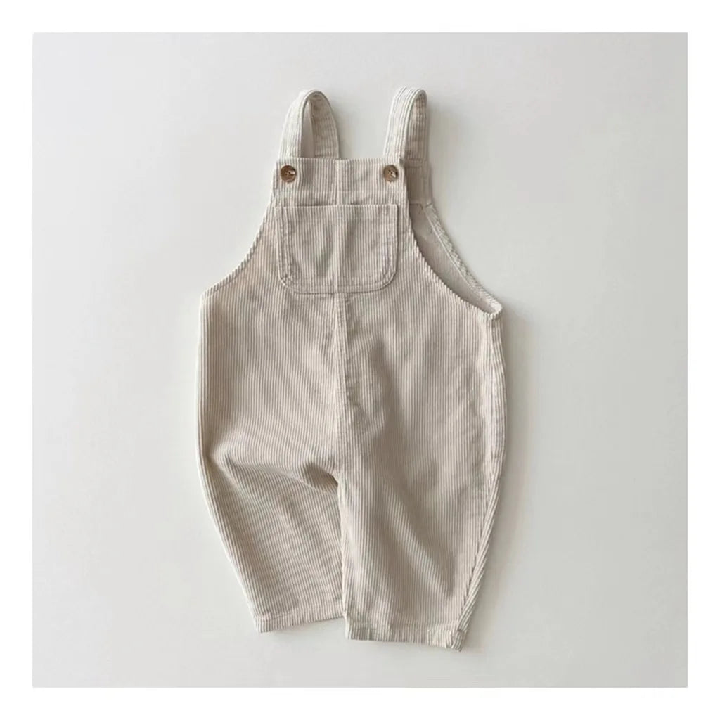 Kids Denim Jumpsuit – Sleeveless Romper for Toddlers (Autumn & Spring)