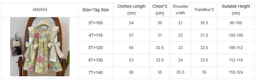 Bear Leader Girls Plaid Bow Midi Dress – Elegant Princess