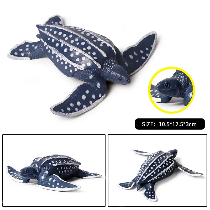 Oenux Ocean Animal Turtle Figurines