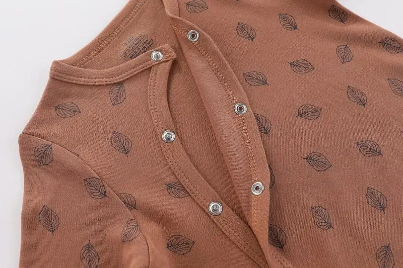 3-Piece Baby Cotton Romper Set