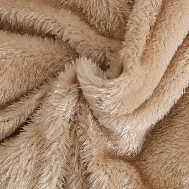 Baby Plush Romper – Warm Cartoon Climbing Outfit (0–2Y)