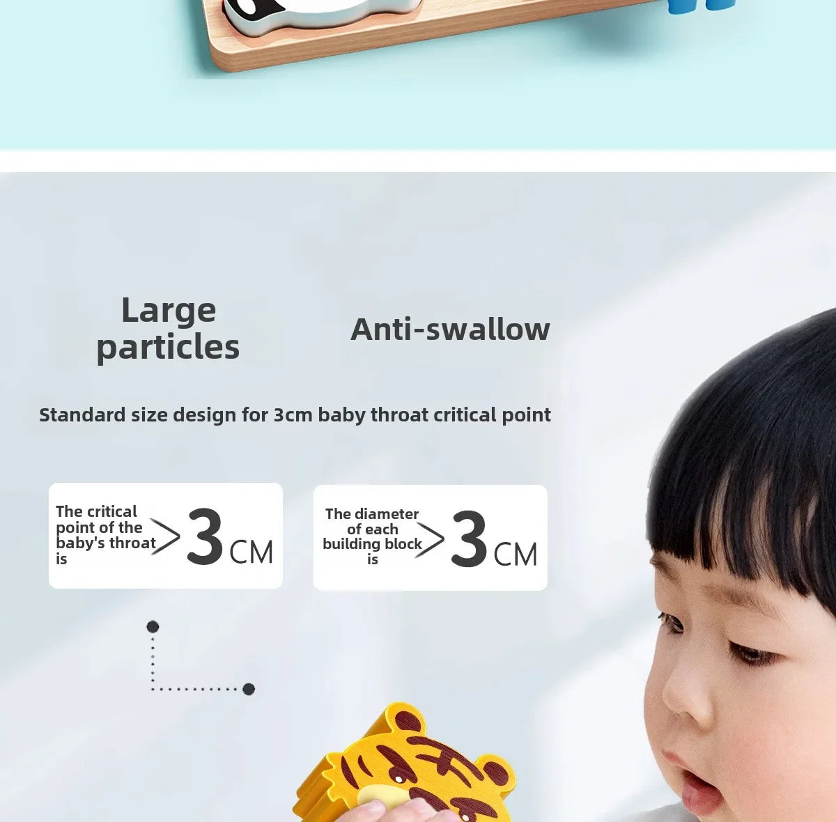 Montessori 3D Wooden Animal Traffic Puzzle – Educational Toy