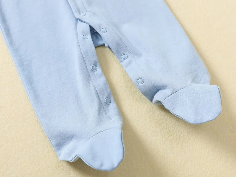 100% Cotton Baby Romper – Newborn Jumpsuit Sleepsuit (Autumn & Spring)