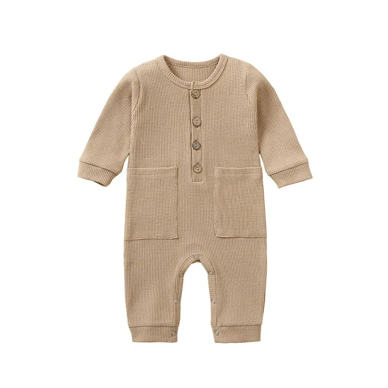 100% Cotton Baby Romper – Newborn Jumpsuit Sleepsuit (Autumn & Spring)