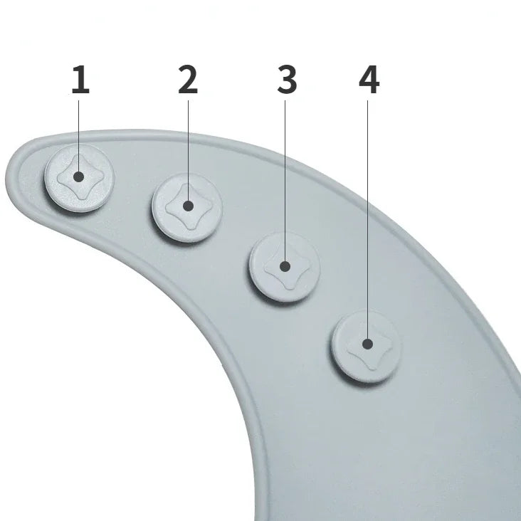 Silicone Baby Feeding Set – Bowl, Plate, Cup & Utensils