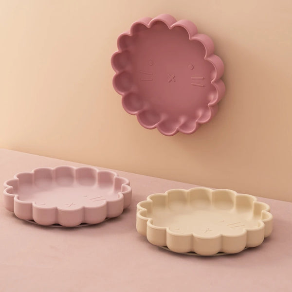 Mamaplan Silicone Baby Feeding Plate – Cartoon Suction Dish for Toddlers