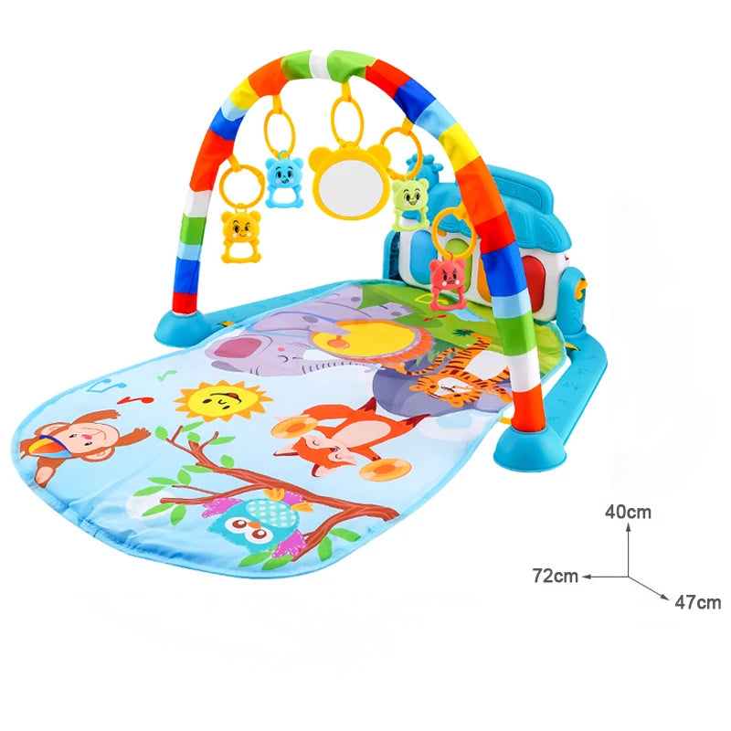Musical Baby Activity Gym Play Mat – Piano Crawl Toy