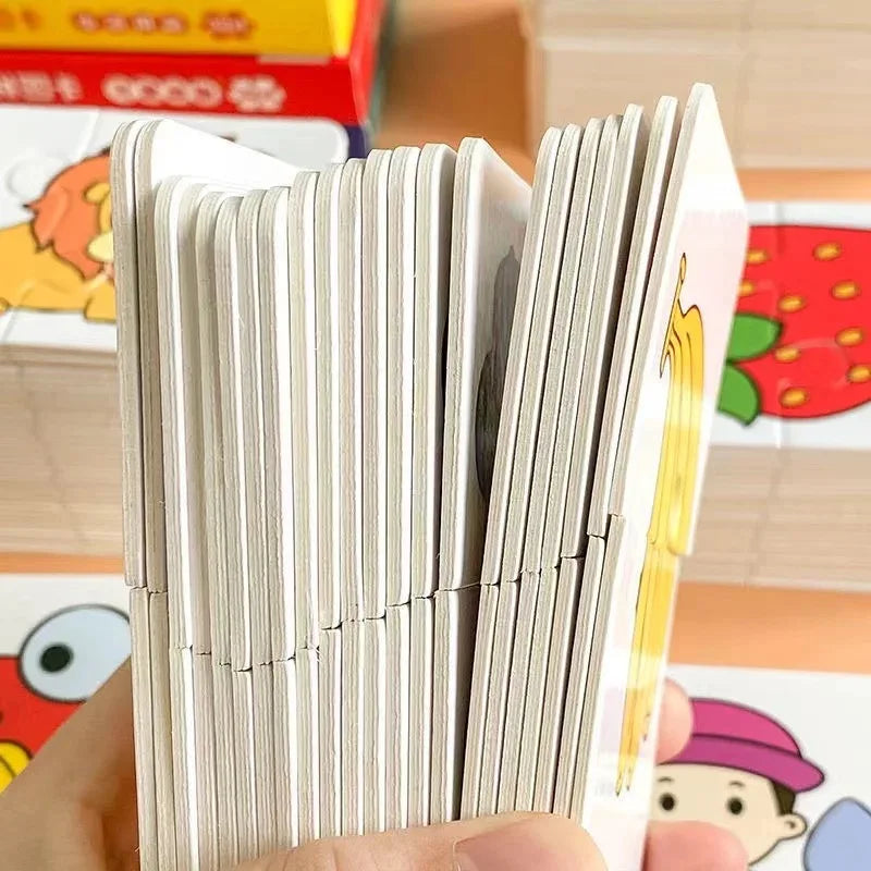 32-Piece Cartoon Matching Puzzle Cards – Early Learning Toy