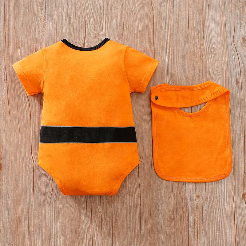 Anime Role Play Baby Romper – Cotton Short Sleeve Jumpsuit (Newborn)