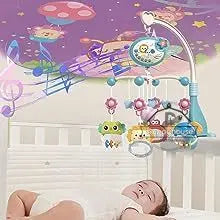 Musical Baby Crib Mobile – Light & Music Projector