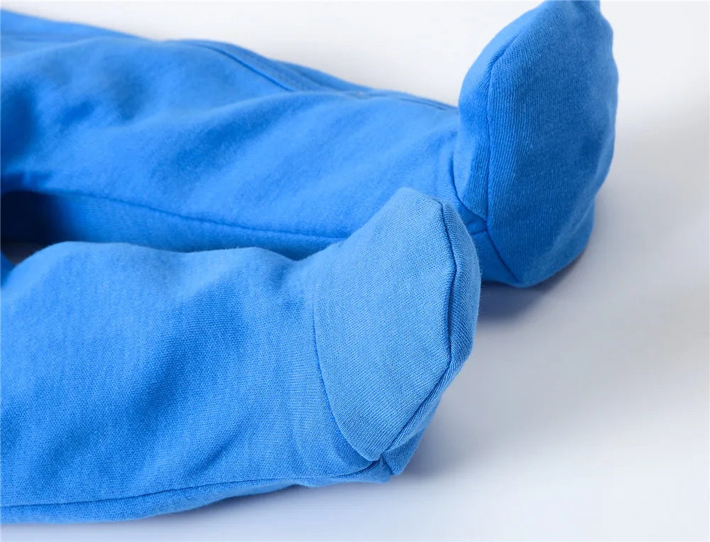 3/4PCS Baby Cotton Rompers Long Sleeve 0-12M