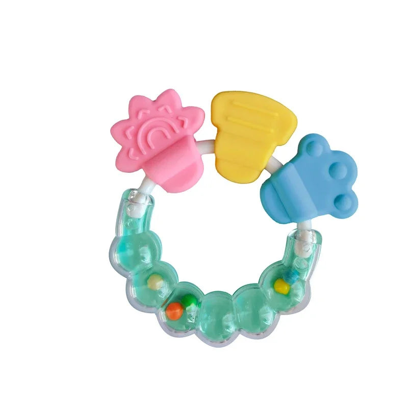 Baby Fruit Silicone Rattle Teether Toy