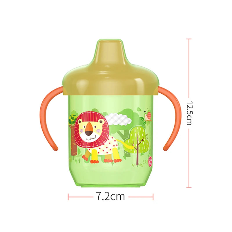 Cute Duckbill Baby Training Cup – Leakproof with Handles & Flip Lid BPA-Free