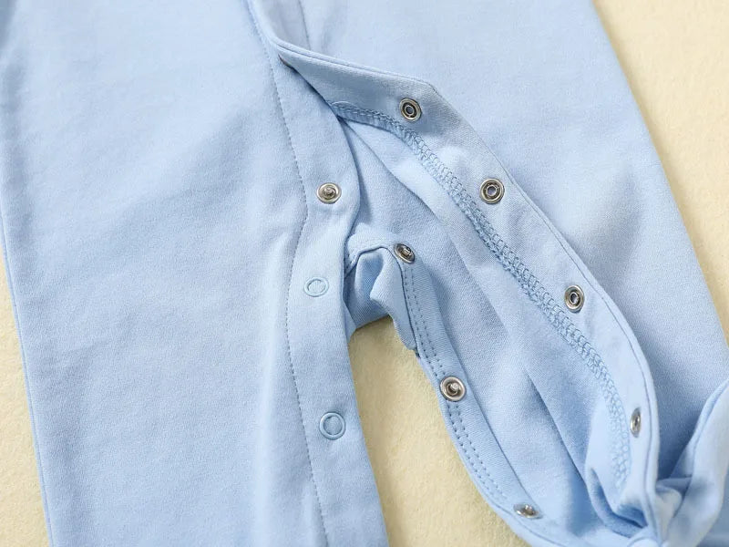 100% Cotton Baby Romper – Newborn Jumpsuit Sleepsuit (Autumn & Spring)