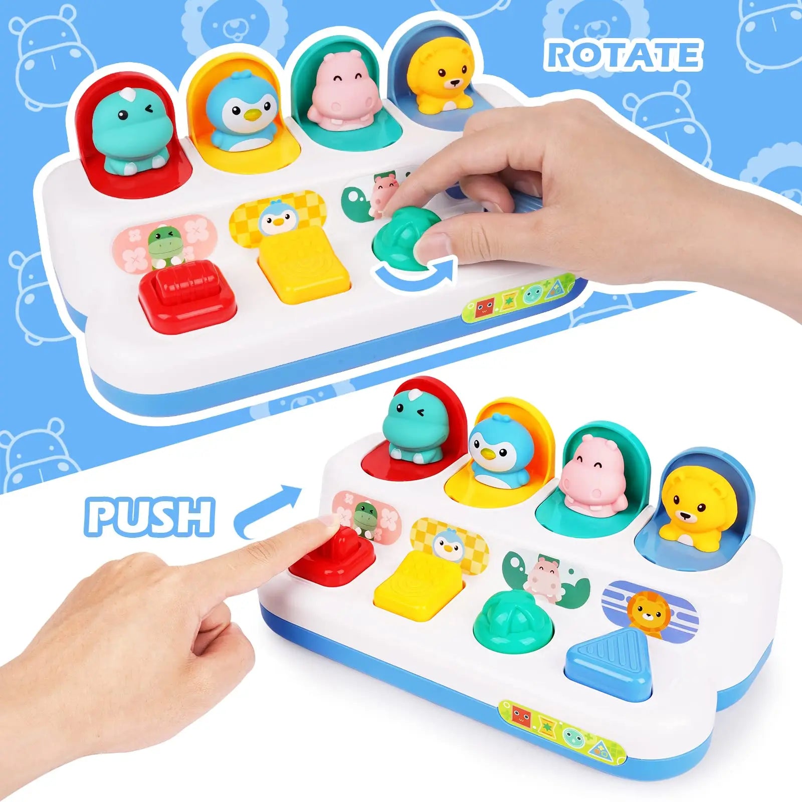 Interactive Pop-Up Baby Toy