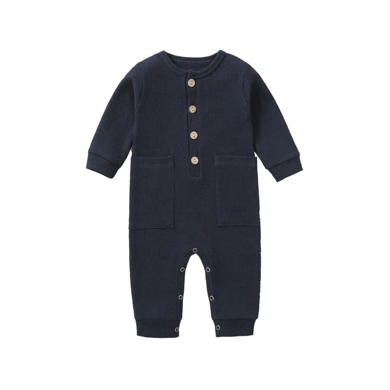 100% Cotton Baby Romper – Newborn Jumpsuit Sleepsuit (Autumn & Spring)