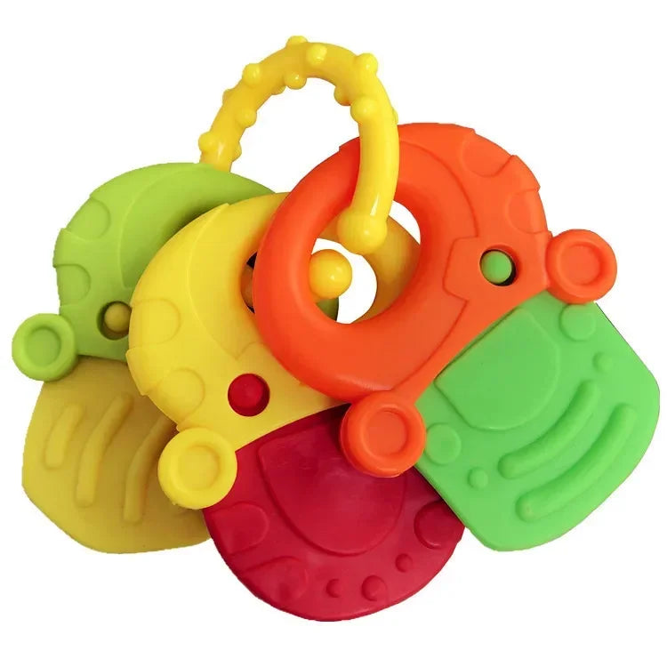 Baby Fruit Silicone Rattle Teether Toy