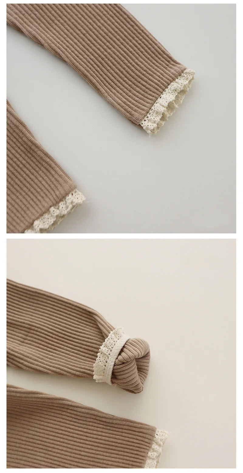 Infant Patchwork Cotton Leggings – Baby & Toddler Pants