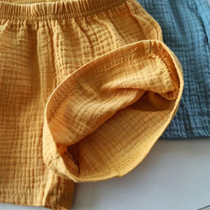 Baby Cotton Linen Summer Shorts – Boys & Girls