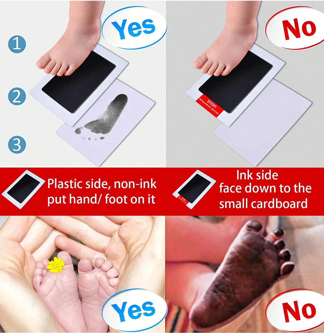 Baby Memory Photo Album – Self-Adhesive 4x6 Clip Book Set