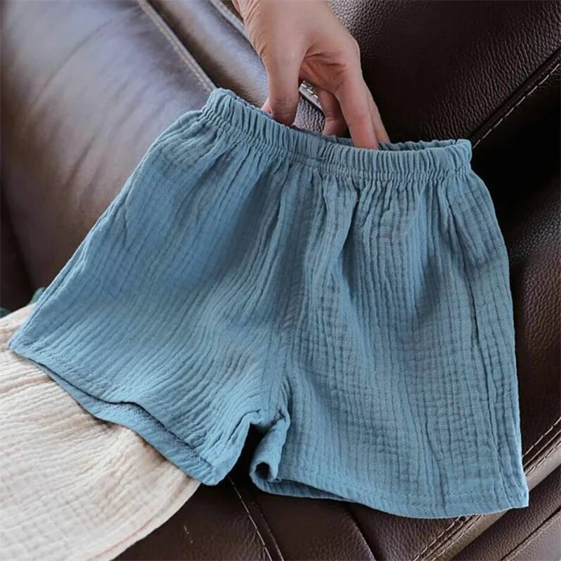 Baby Cotton Linen Summer Shorts – Boys & Girls