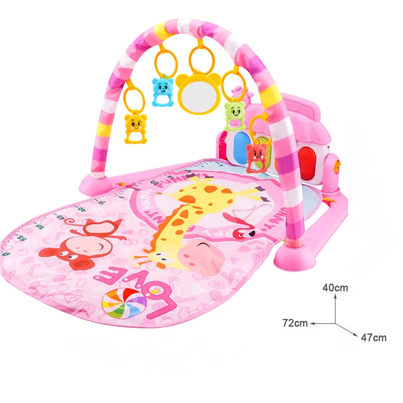 Musical Baby Activity Gym Play Mat – Piano Crawl Toy
