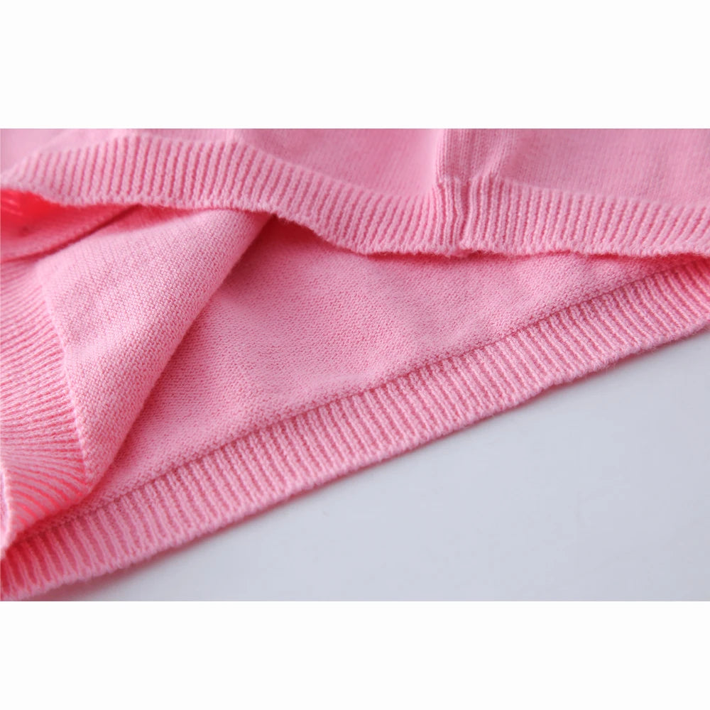 Baby & Toddler Knit Cardigan – Solid Color Autumn Sweater Jacket