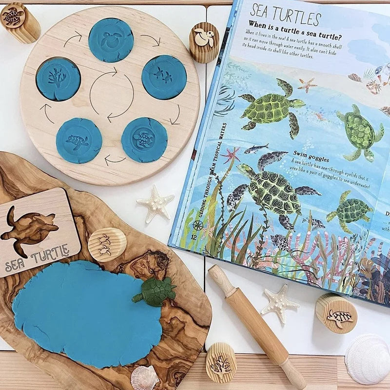 Animal & Plant Life Cycle Montessori Board