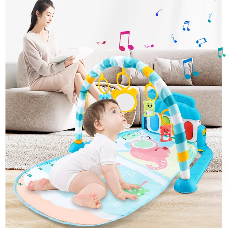 Musical Baby Activity Gym Play Mat – Piano Crawl Toy