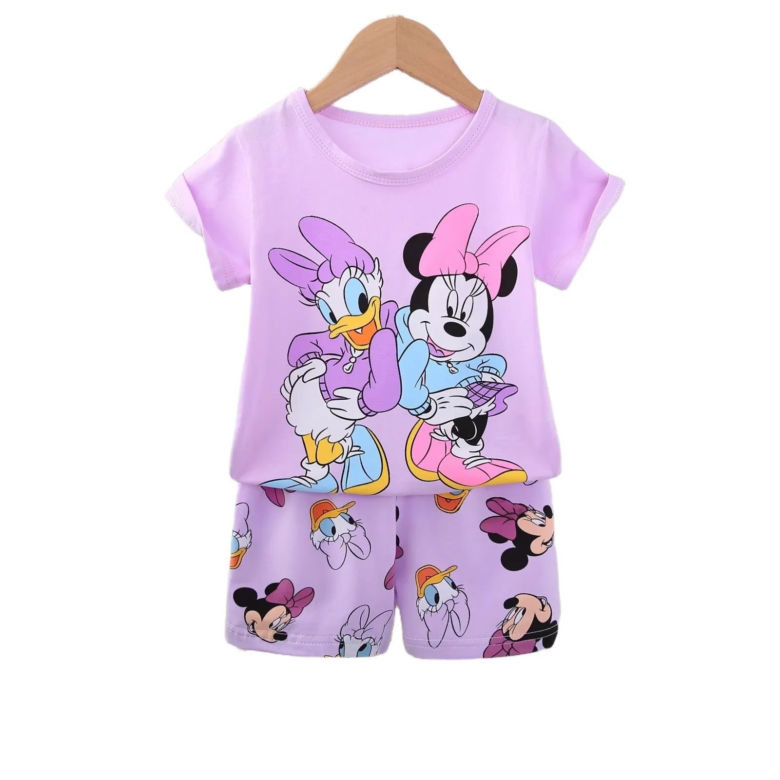 Summer Baby Girl Outfit – Cute T-Shirt & Shorts Set