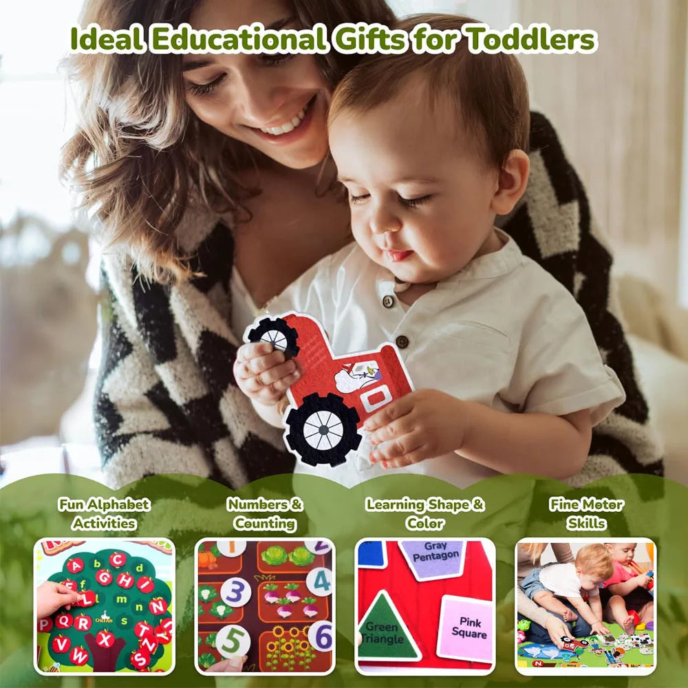 Farm Animals Felt Storyboard Play Kit