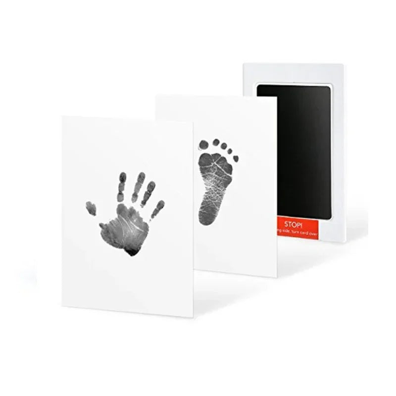 Pet Paw & Baby Footprint Handprint Pad (2pcs) – Safe Ink Memory Kit
