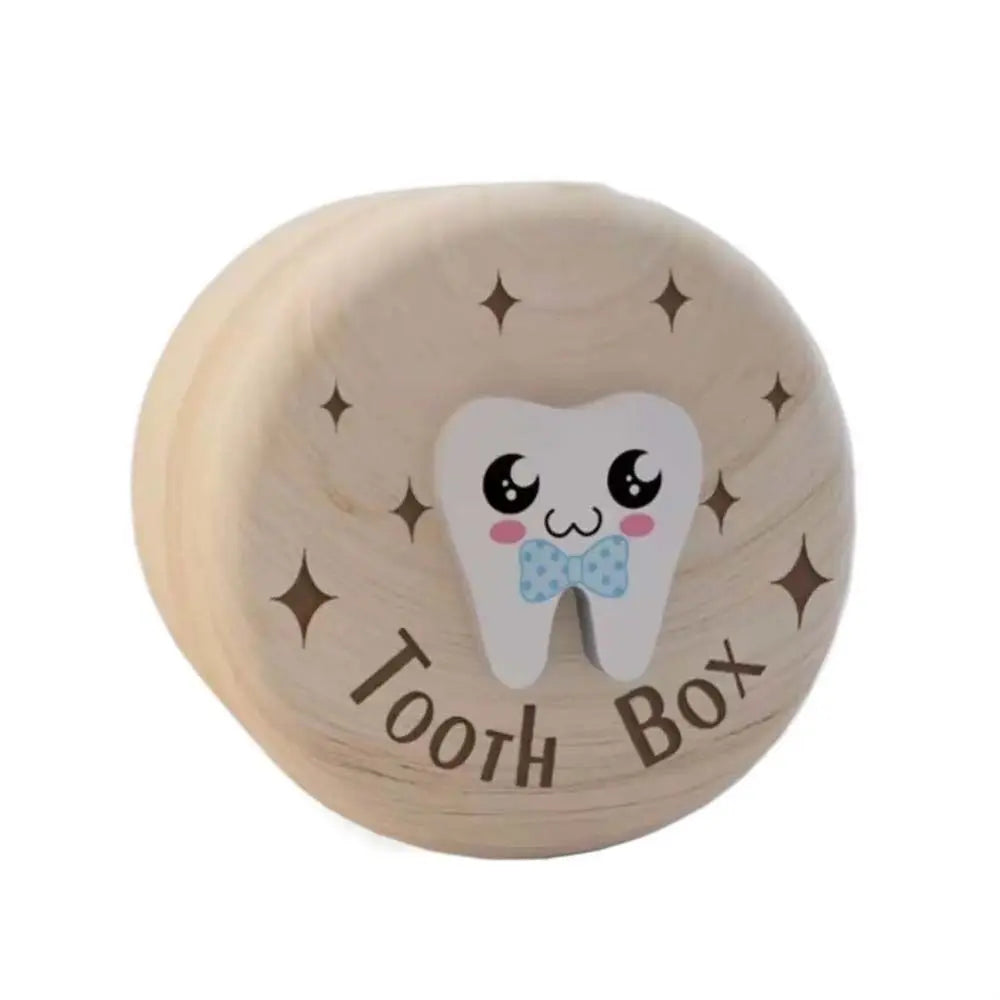 Wooden Baby Tooth Organizer – Keepsake Box