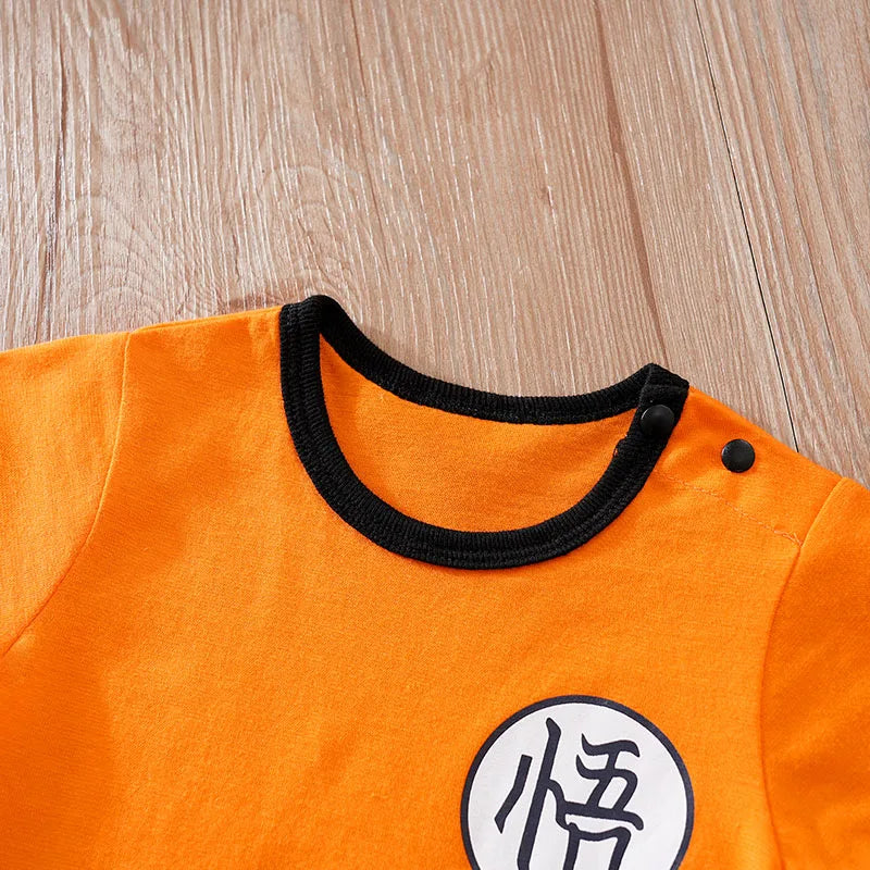 Anime Role Play Baby Romper – Cotton Short Sleeve Jumpsuit (Newborn)