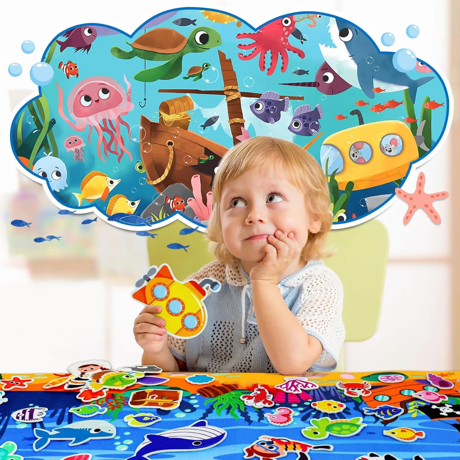 Farm Animals Felt Storyboard Play Kit