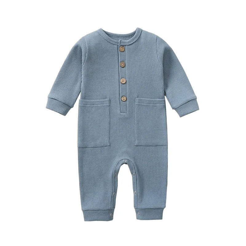 100% Cotton Baby Romper – Newborn Jumpsuit Sleepsuit (Autumn & Spring)