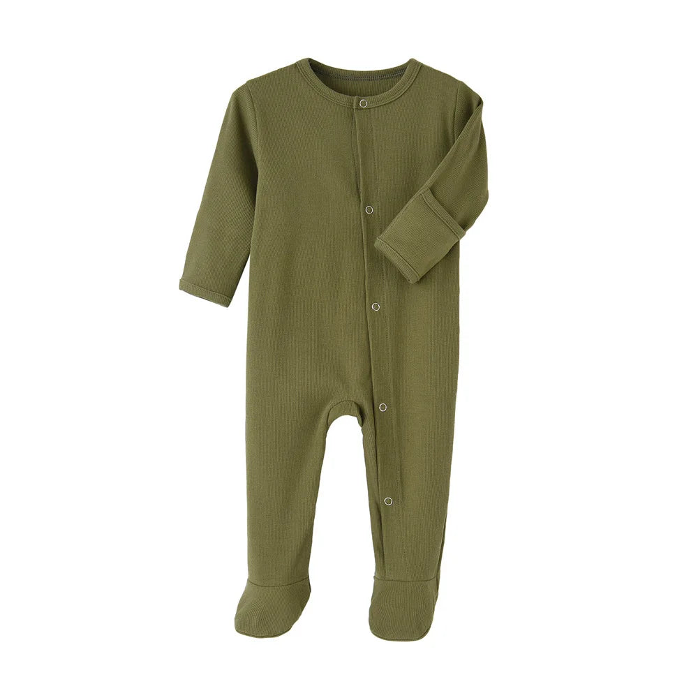 100% Cotton Baby Romper – Newborn Jumpsuit Sleepsuit (Autumn & Spring)