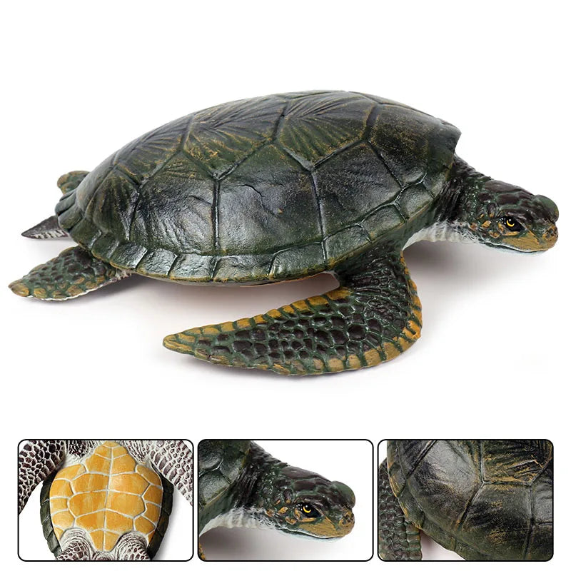 Oenux Ocean Animal Turtle Figurines