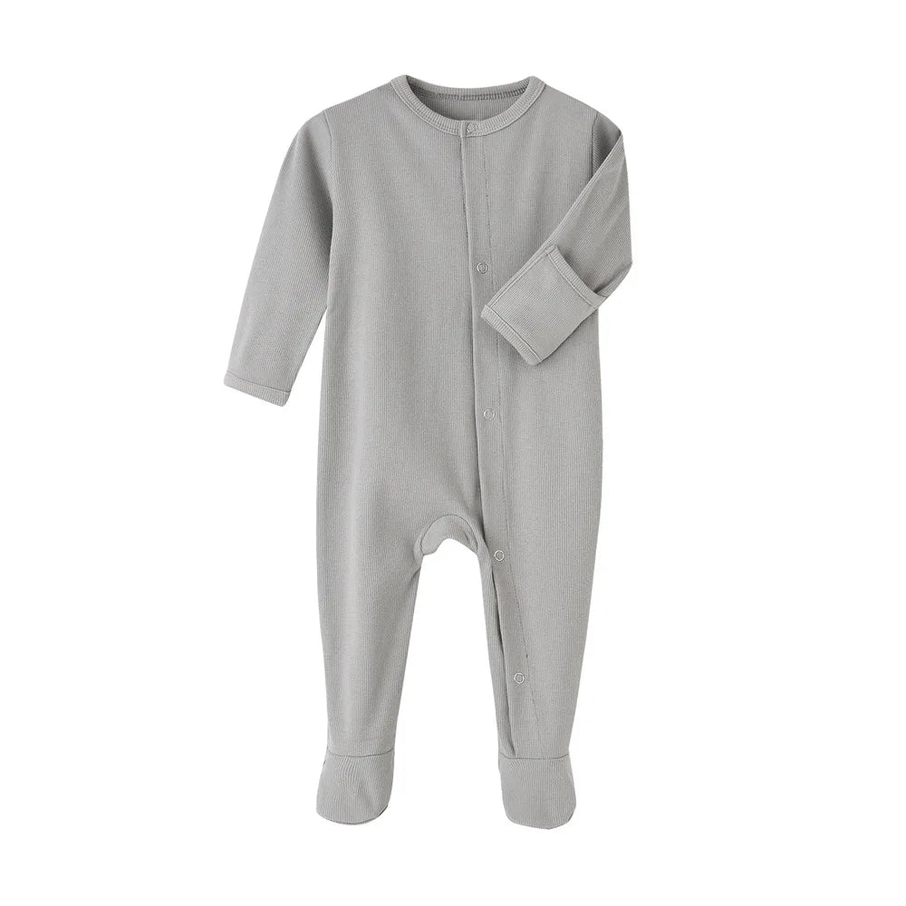 100% Cotton Baby Romper – Newborn Jumpsuit Sleepsuit (Autumn & Spring)