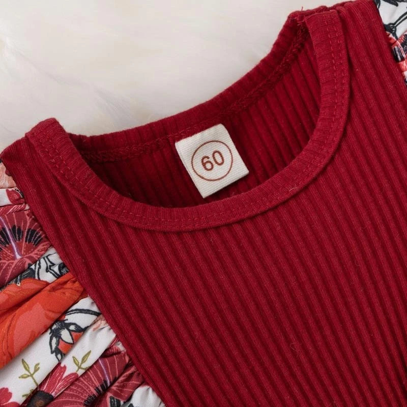 Summer Baby Girl Striped Jumpsuit – Bowknot & Cotton