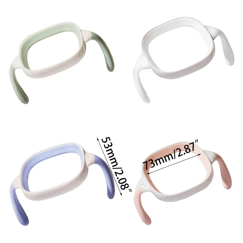 Square Handle Baby Feeding Bottle – Lightweight 6M+