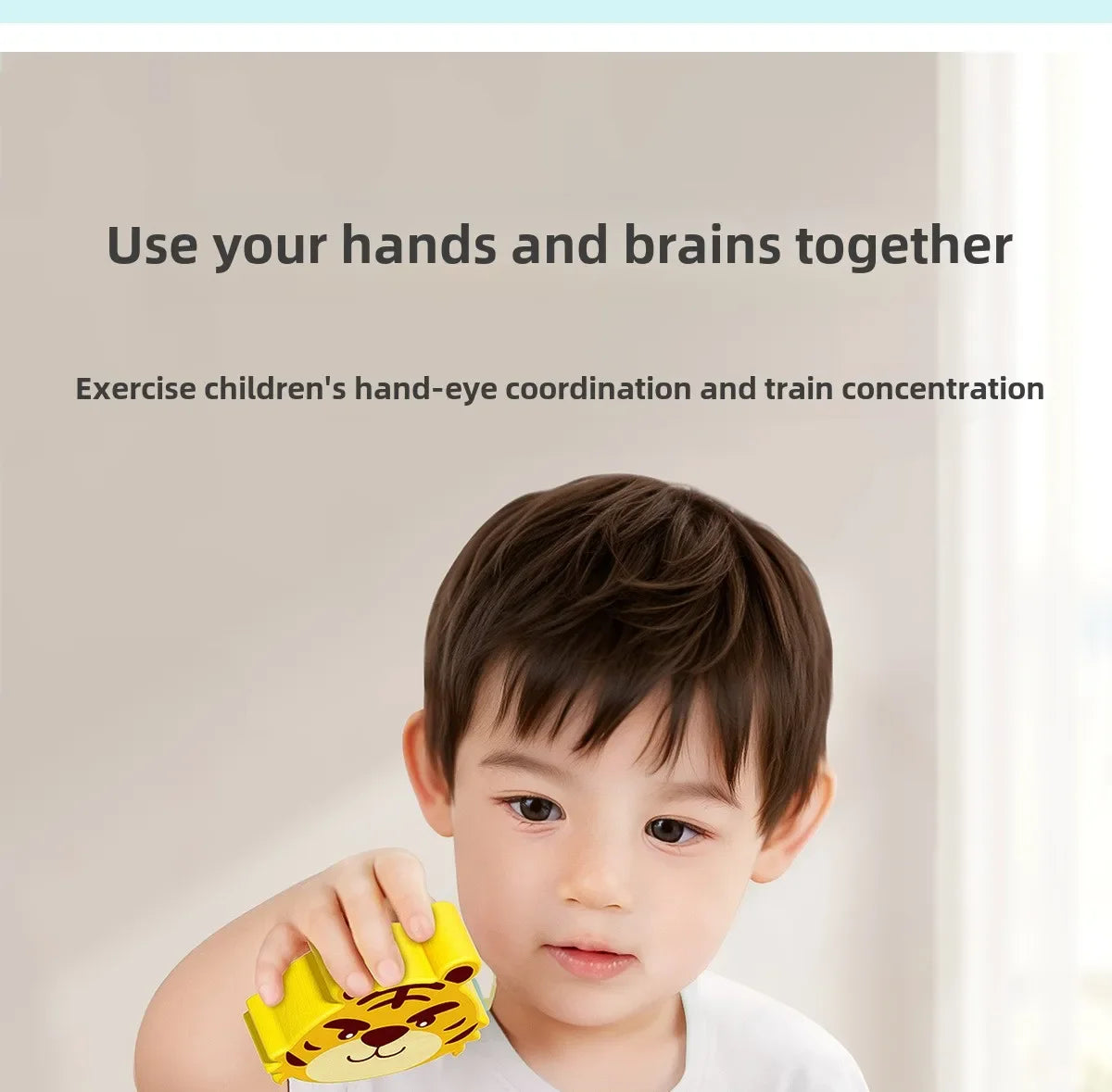 Montessori 3D Wooden Animal Traffic Puzzle – Educational Toy