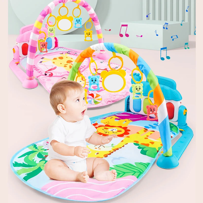 Musical Baby Activity Gym Play Mat – Piano Crawl Toy
